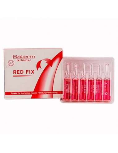 Salerm Red Fix 0.17oz x 12 (5ml x 12) by Salerm