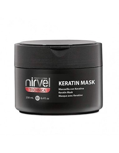 Nirvel Technica MASCARILLA Keratin 250 ml, Negro, 250mL