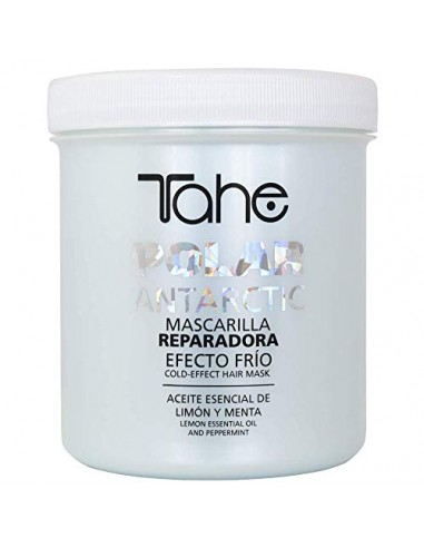 Tahe Polar Antarctic Mascarilla para el Pelo/Mascarilla para el Cabello Reparadora Aceite Esencial de Limón y Menta Efecto Frío,