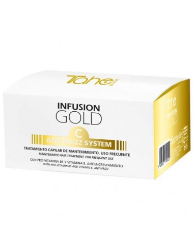 Tahe - Botanic Gold - TRATAMIENTO CAPILAR DE MANTENIMIENTO INFUSION GOLD C ANTI-FRIZZ SYSTEM